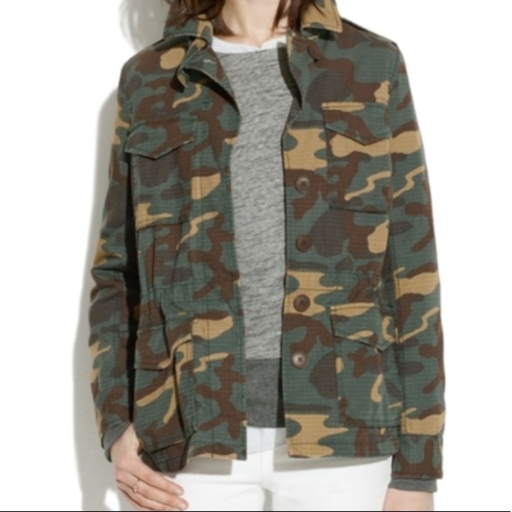 MADEWELL Outbound Utility Camo Jacket in M